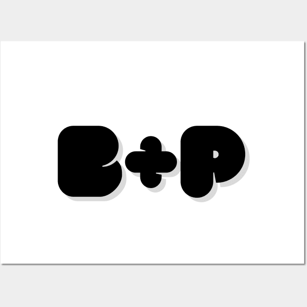 Initials B+P Wall Art by Felicias portraits